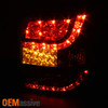 Fits Black 97-00 Vw Passat 5 Door Wagon LED Tail Lights W/ Signal Lamp Pair Set