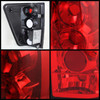 Fits 04-15 Titan Pickup Truck Altezza Red Tail Lights Lamps Pair Left+Right Set