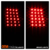 Fits Black 07-13 Toyota Tundra Full LED Tail Lights Lamps Left+Right Pair Sets