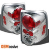 Fits 02-05 Ford Explorer 4Dr Chrome Clear Tail Lights Lamps Left+Right