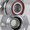 Fit 2 REAR 2WD Wheel Hub & Bearing for VW Jetta Golf Beetle TT + ABS Ring 512012