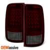 Fit 07-13 Sierra 1500 | 07-14 Sierra 2500HD 3500HD LED Tube Smoked Taillights