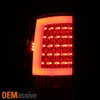 Fit 07-13 Sierra 1500 | 07-14 Sierra 2500HD 3500HD LED Tube Smoked Taillights