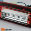 Fit 99-03 Silverado Sierra LED Tail Lamp Housing & 3rd Brake Light Red Clear Len