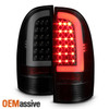 Fits 05-15 Toyota Tacoma Pickup LED Tube Black Smoked Tail Lights Brake Lamps