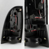 Fits 05-15 Toyota Tacoma Pickup LED Tube Black Smoked Tail Lights Brake Lamps