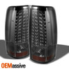 Fits 99-03 Silverado Sierra LED Tail Lamps + 3rd Brake Light Smoke Lens LED Set