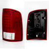 Fit 07-13 Sierra 1500 | 07-14 Sierra 2500HD 3500HD LED Tube Style Taillights