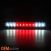 Fit 2003-2006 Silverado Sierra LED Smoked Tail Light + LED 3rd Brake Cargo Light