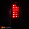 Fit 07-08 Ram 1500 07-09 2500 3500 Black LED Tail Lights+3rd Brake Cargo Lights