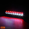 Fit 07-08 Ram 1500 07-09 2500 3500 Black LED Tail Lights+3rd Brake Cargo Lights