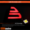 For 2006-2013 Chevy Impala 14-16 Limited LED Tube Black Smoked Tail Lights Pair