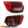 Fits 2013 2014 2015 Chevy Malibu Driver+Passenger Side Outer Piece Tail Lights