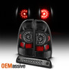 [Black Edition] Fits 05-15 Toyota Tacoma LED Tail Lights+ Smoked 3rd Brake Light