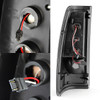 Fit 03-06 Silverado Sierra 1500 2500 3500 Red Clear Tail Lights+3rd Brake Lamp