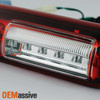 Fit 03-06 Silverado Sierra 1500 2500 3500 Red Clear Tail Lights+3rd Brake Lamp