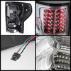 Fits 07-13 Tundra Chrome Halo LED Projector Headlights + LED Tail Lights Lamps