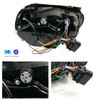 Fits 99-06 Vw Golf Mk4 GTi Chrome Projector R8 Style DRL LED Strip Headlights
