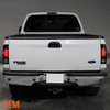 Fit 97-03 F150 99-07 F250/350/450/550 Styleside Blk Smoked LED Tail Brake Lights