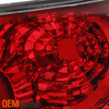 For 2008-2012 Honda Accord 4Door Sedan Tail Lamp Brake Light Right Passenger