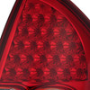 Fits 2005-2007 Chrysler 300C Red Clear LED Tail Lights Brake Lamps Pair Set L+R
