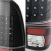 Fit 97-03 Ford F150 Pickup 04 Heritage Black LED Tail Light+LED 3Rd Brake Light