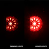 [Black Edition] Fits 05-15 Toyota Tacoma LED Tail Lights Brake Lamps Replacement
