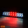 Fits 09-18 Ram 1500 10-18 2500/3500 Black Tail lights+ LED 3rd Brake Cargo Light