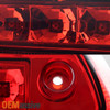Fit 2009-2014 Ford F150 Pickup Truck LED Red Tail Lights + 3rd Brake Cargo Light