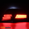 4Pcs Fits 2007-2009 Toyota Camry Black LED Signal Tail Lights Pair Brake Lamps