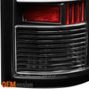 Fit 2009-2018 Dodge Ram 1500 2010-2018 2500 3500 Black LED Tube Tail Lights Lamp