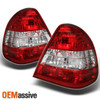 Fits 94-00 Benz W202 C-Class C202/C230/C280/C36/C43 Amg Red Clear Tail Lights
