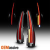 Fit 2007-2014 Chevy Tahoe Suburban | GMC Yukon 2 in 1 LED Tail Lights Set Black