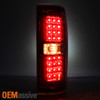 Fit 2009-2014 Ford F150 Pickup Truck LED Smoke Tail lights+3rd Brake Cargo Light