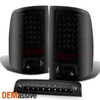 Fits 2009-2018 Ram 1500 2500 3500 LED Black Smoked Tail light+LED 3Rd Brake Lamp