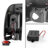 Fit 97-03 F150 99-07 F250/350/450/550 Styleside Smoked LED Tail Brake Lights L&R