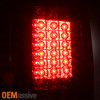 Fit 2009-2018 Ram 1500/2500/3500 C Strip LED Smoked Taillight+LED 3Rd Brake Lamp