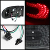 Fits Smoked 07-14 Toyota Fj Cruiser Full LED Tail Lights Lamps Pair Left+Right