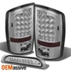 Fits 07-08 Ram 1500 07-09 2500 3500 LED Tail Lights +Full LED 3Rd Brake Lamp Set