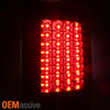 Fits 2009-18 Dodge Ram Full LED Black Smoke Taillights+ Black LED 3Rd Brake lamp