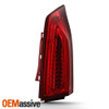 Fits 13-18 Cadillac ATS Passenger Right Side Red Full LED DRL Signal Tail Light