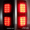 Fit 2009-2014 Ford F150 Pickup Truck LED Turn Signal Chrome Brake Tail Lights