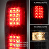 Fit 2009-2014 Ford F150 Pickup Truck LED Turn Signal Chrome Brake Tail Lights