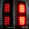 Fits 09-14 Ford F150 Pickup Truck LED Turn Signal Smoked Brake Tail Lights Lamps