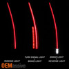 Fit 2015-2020 Chevy Tahoe Suburban 2 in 1 LED Tail Lights Set Combo - Black