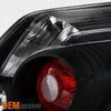 Fits 2007-2012 Altima Sedan Black Tail Lights Replacement Brake Lamps Left+Right
