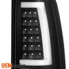 Fit 1999-2002 Chevy Silverado 1999-2006 GMC Sierra Black LED Tube Tail Lights