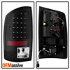 Fit Black 2007-2008 Ram 1500 07-09 2500/3500 LED Tail Brake Lights Lamps L+R