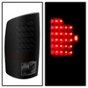 Fits Black Smoked 02-06 Dodge Ram Pickup Truck LED Tail Lights Brake Lamps Pair