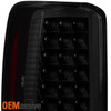 Fits 02-06 Cadillac Escalade 2003-2006 Escalade ESV LED Black Smoked Tail Lights